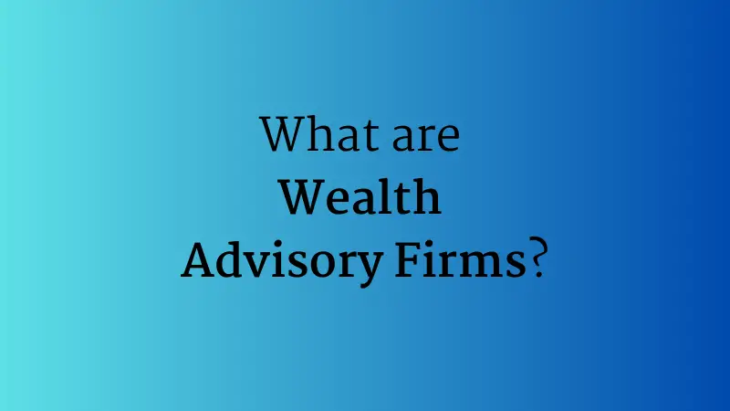 What are Wealth Advisory Firms?